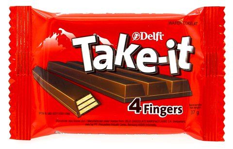 Take-it, imitation de KitKat et résidu de Kit-Kat ?